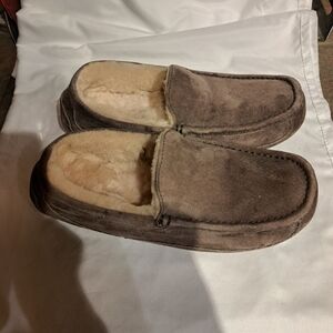 UGG Men's Chocolate Suede Loafers